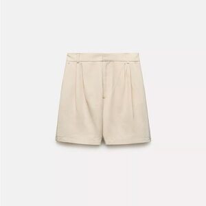 Zara Cream Women's Bermudas